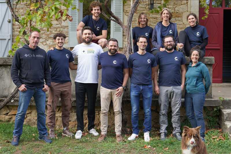 Équipe Vivre dans la Nature en session privée Coro